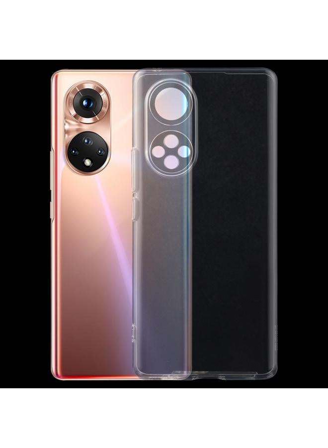 زبون جراب لهاتف Honor 50، جراب واقٍ ناعم شفاف فائق النحافة مصنوع من مادة TPU بسمك 0.75 مم - Image 1