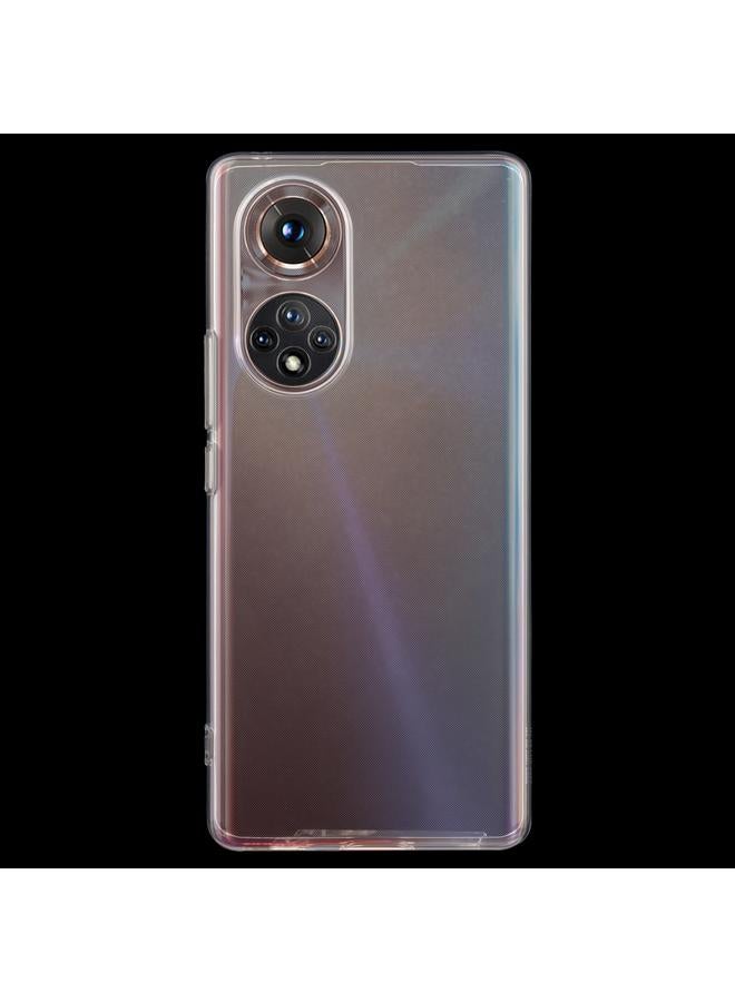 زبون جراب لهاتف Honor 50، جراب واقٍ ناعم شفاف فائق النحافة مصنوع من مادة TPU بسمك 0.75 مم - Image 2