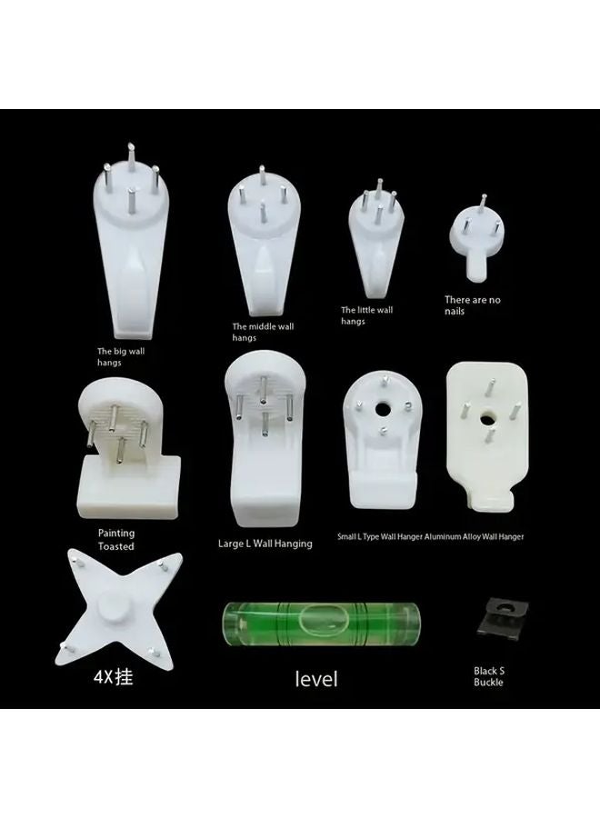 15pcs Mini Nails Invisible Seamless Wall Hooks Metal No Drill Adhesive Mounting Hangers - Image 3