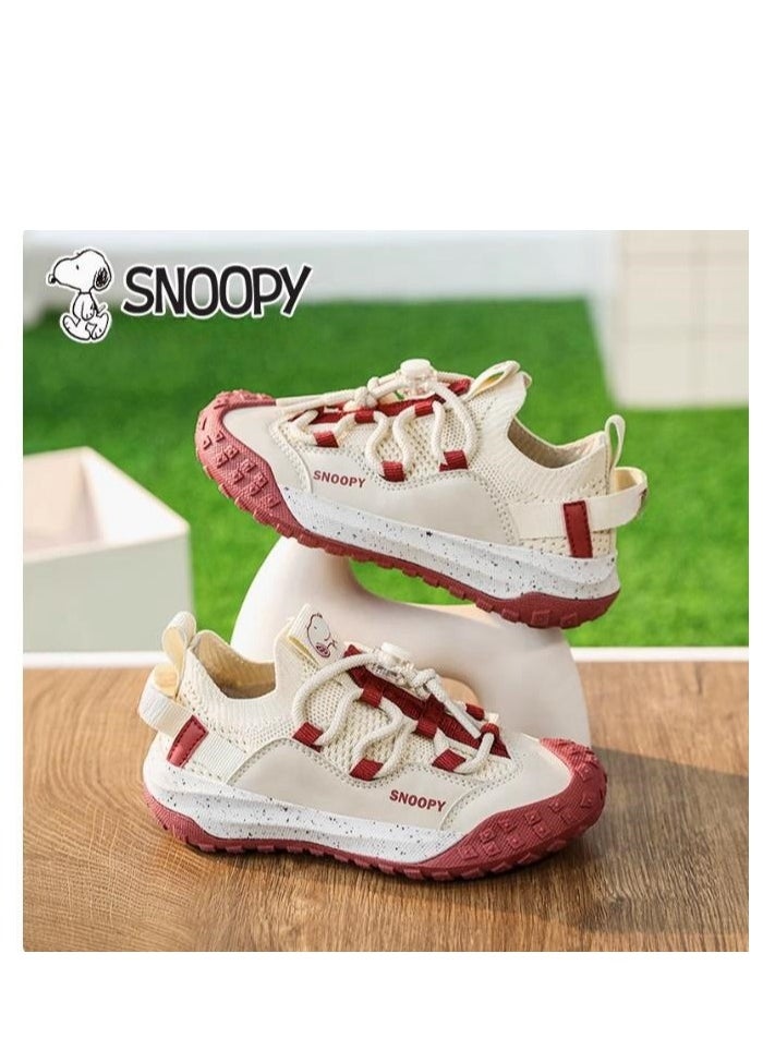 Snoopy Children's Outdoor Breathable Soft Soled Running Shoes  - Image 1