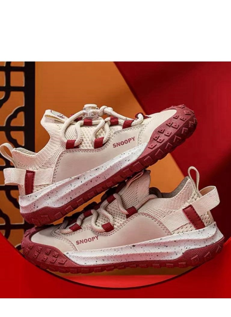 Snoopy Children's Outdoor Breathable Soft Soled Running Shoes  - Image 3