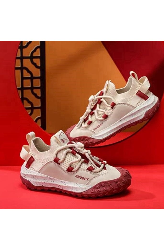 Snoopy Children's Outdoor Breathable Soft Soled Running Shoes  - Image 4