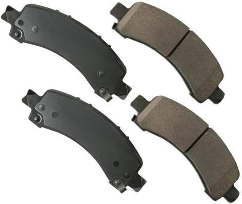 مجموعة وسادات الفرامل الخلفية الفائقة الجودة Akebono ASP974