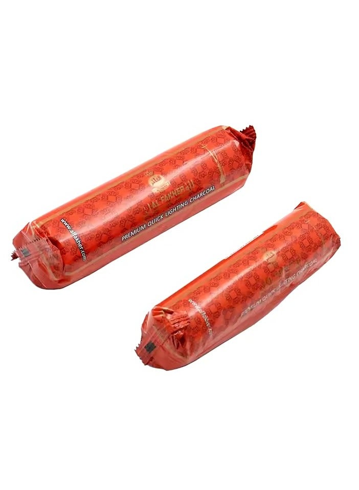 AL FAKHER Premium Quick Lighting Charcoal: 100pcs 33mm - Image 2