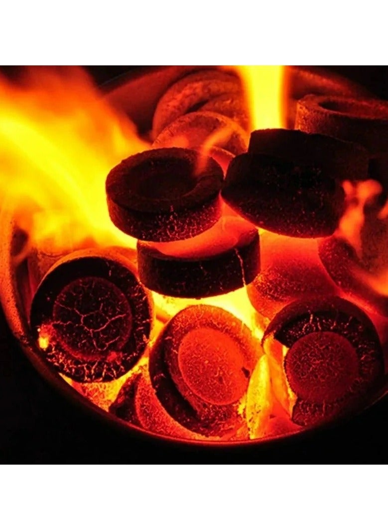 AL FAKHER Premium Quick Lighting Charcoal: 100pcs 33mm - Image 3