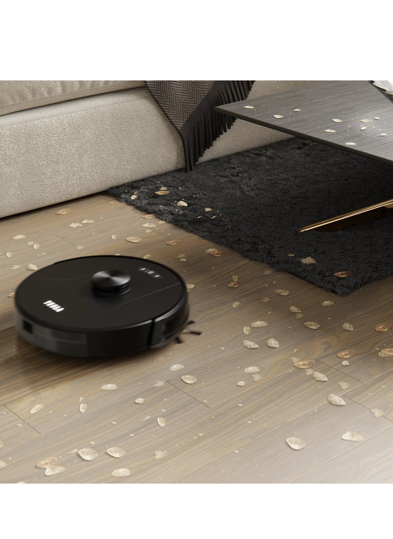 Tesla - Smart Robot Vacuum Cleaner Laser AI200 with Wet Wipe Function & Powerful Suction & Works with Google, Alexa and Tesla Home App - Image 1