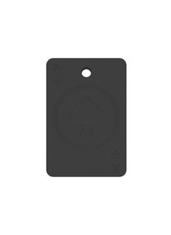 Cross Border Applicable For Apple Airtags Silicone Locator Protective Case Wallet Card Case Lost Location Tracker-Color:Playing Card Locator-black-Applicable Models:4 Piece Set