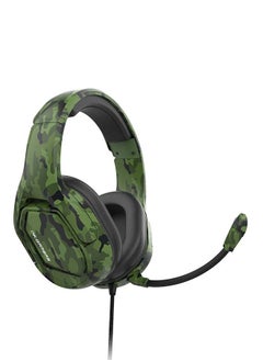 INK GAMERS GX500 Premium Over Ear Wired Gaming Headset for PS4/PS5/XBox/Switch/PC - Green Camouflage  - Image 3