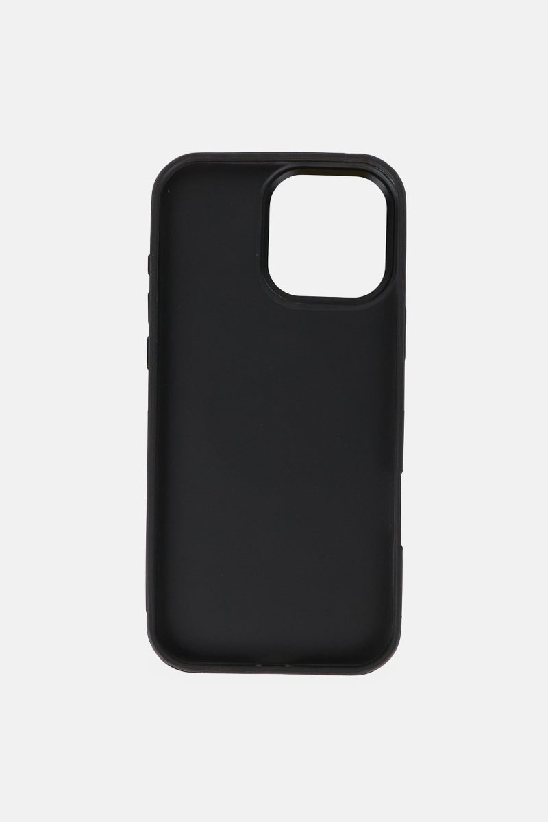 LEVELO iPhone 16 Pro Max Pelle Leather Protective Case, Black - Image 3