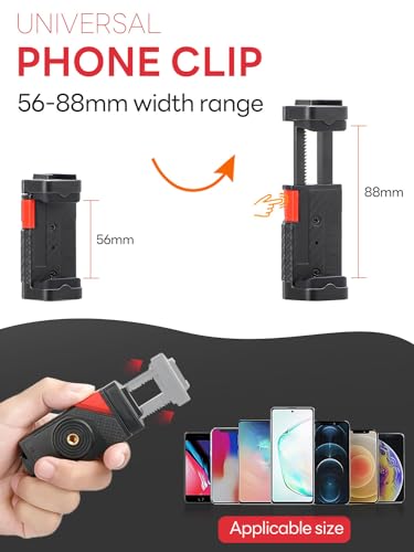 USKEYVISION Smartphone Video Vlogging Kit Metal Microphone Light Tiktok YouTube Podcast Equipment for iPhone 16/15/14 Mini/Pro/Max, Android Smartphone (V-Master) - Image 3