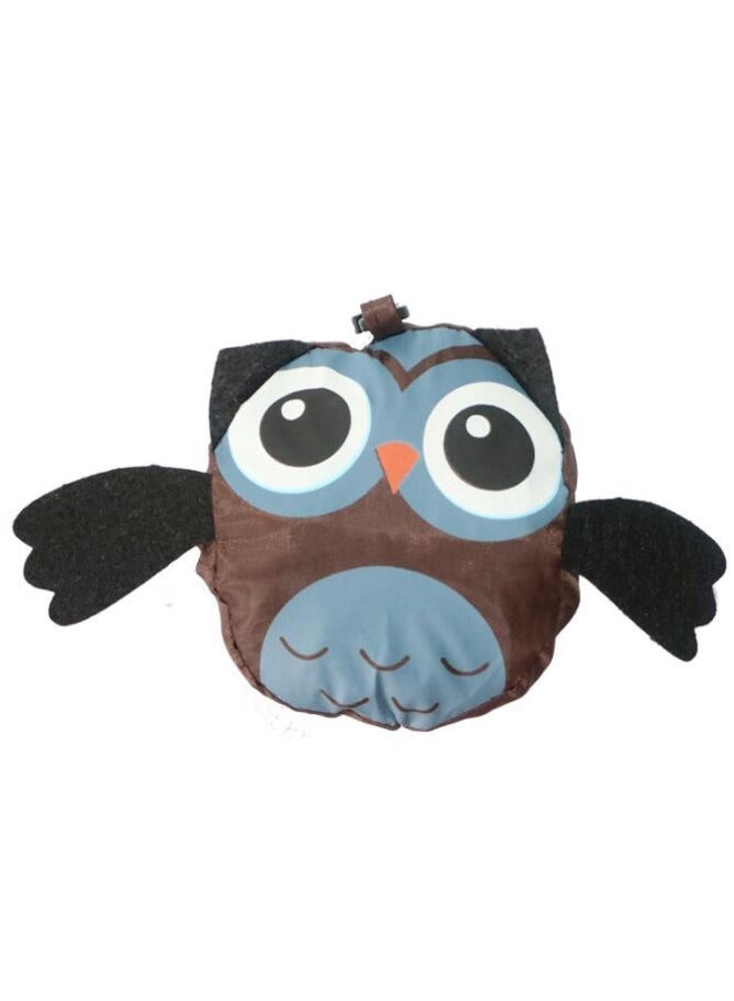 Cute Folding Shopping Bag  Animal Owl Print  Eco Friendly Travel  Lady Shoulder Bag Women Reusable Tote Shopper Bag 