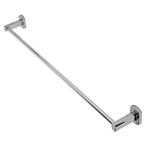 Gedy Edera Polished Towel Bar, Chrome, 24" - Image 2