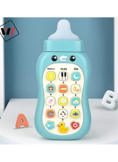 4-in-1 Mobile Toy with Musical Lights and Bronze Design for Kids