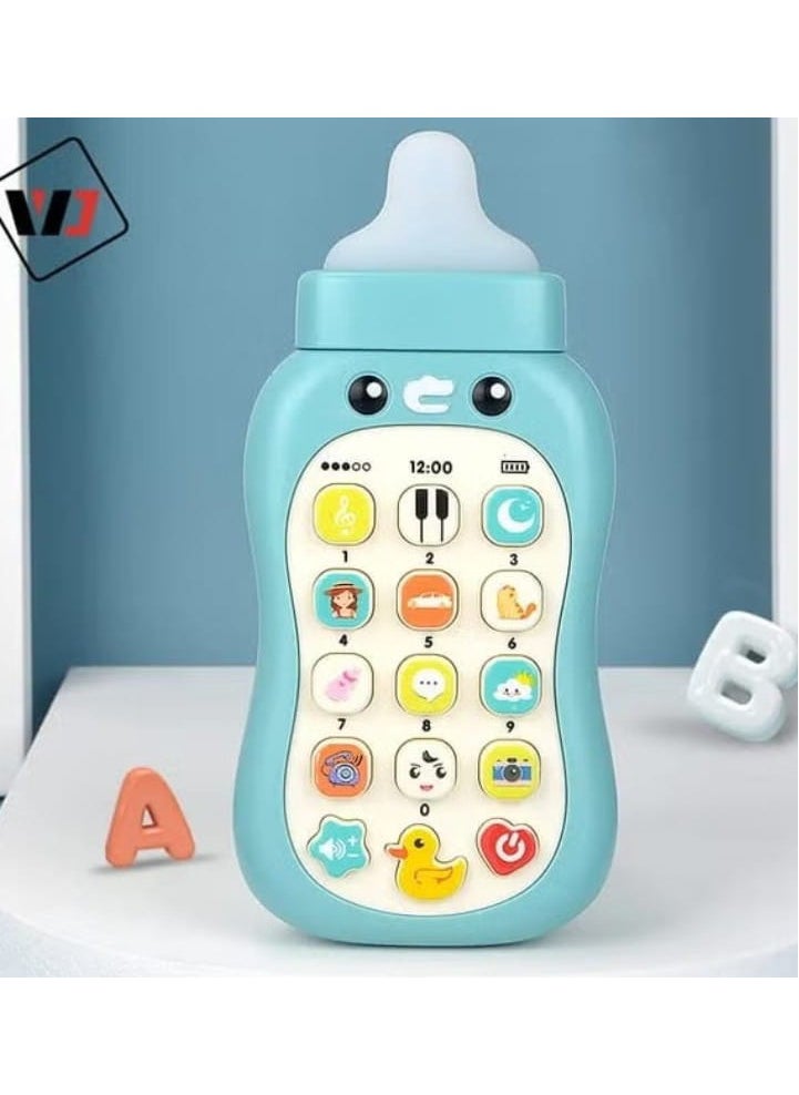 Generic - 4-in-1 Mobile Toy with Musical Lights and Bronze Design for Kids - Image 1