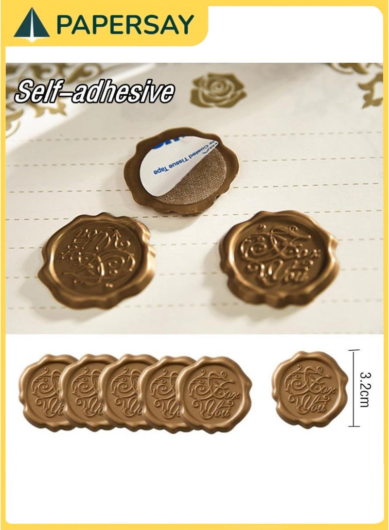 PAPERSAY Textured Envelope Set with 10 Floral Border Lined Sheets, 3 Beige Gift Envelopes, and 3 Wax Seal Stickers – Vintage Letter Writing Kit for Wedding Invitations, Poetry or Home Office (Beige) - Image 3