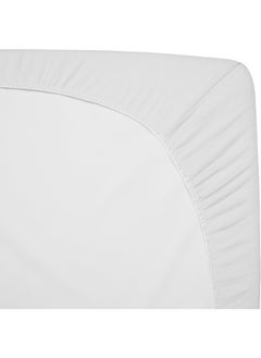 American Baby Company American Baby Company 2 Pack 100% Cotton Value Jersey Knit Fitted Crib Sheet for Standard Crib and Toddler Mattresses, White, for Boys and Girls  - Image 5