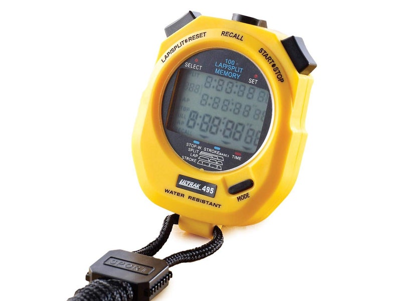 Ultrak 495Y Stopwatch - Yellow - Image 3