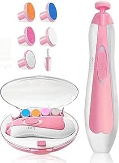 Generic Baby Nail Trimmer Electrically safe Baby nail clippers, Newborn and Kids Nail Kit, also available for adults - Pink 