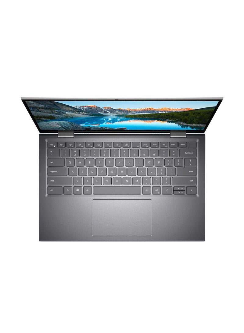 DELL Inspiron 14 5410 Convertible (Upgraded Version) Laptop With 14Inch Full HD Display, 11th Gen Intel Core i7-1195G7 Processer/512GB SSD/16GB RAM/Intel Intergrated Graphics/Windows 10 Home /International Version English/Arabic Silver - Image 5