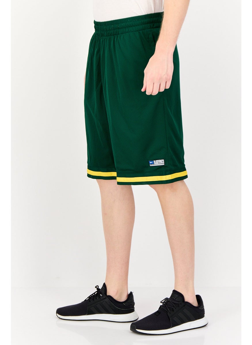 Reebok Men Sportswear Fit Training Shorts, Green  - Image 2