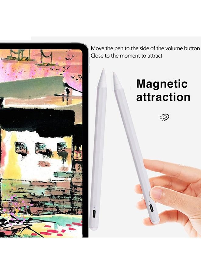 Active Digital Stylus Pen For Apple Ipad 2018 White - Image 1