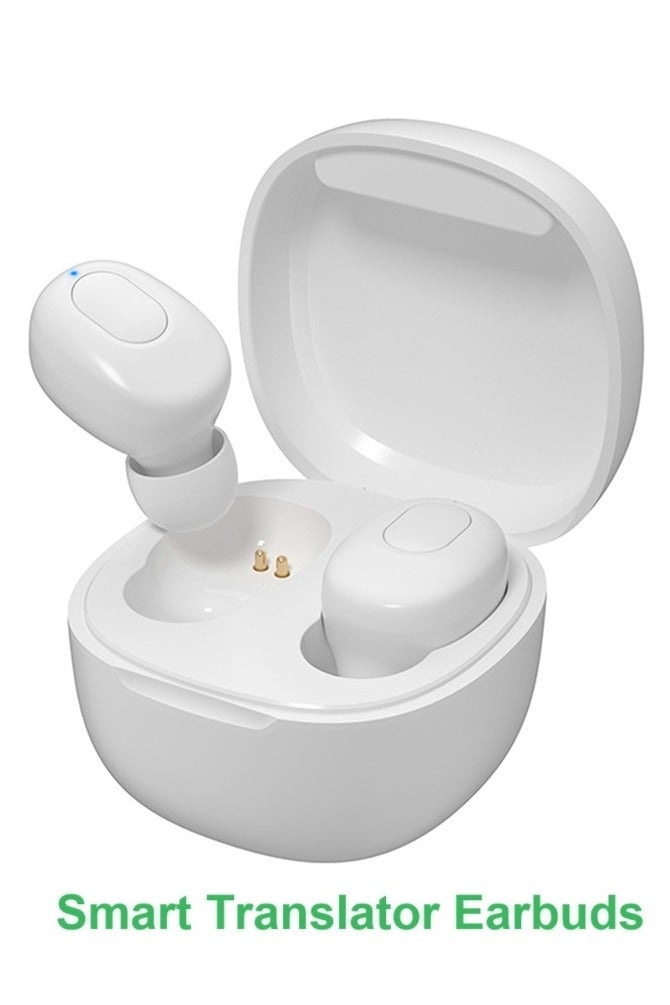 general Smart Translator Earbuds B21 Intelligent Voice Translation Earphones Bluetooth Headphones Wireless Headset Binaural Simultaneous Translation High Accuracy & Fast Translation in 144 Languages Up to 98% Accuracy Simultaneous Interpretation Premium Sound Quality ENC Active Noise Reduction Bluetooth 5.0 Long-lasting Battery - Image 1
