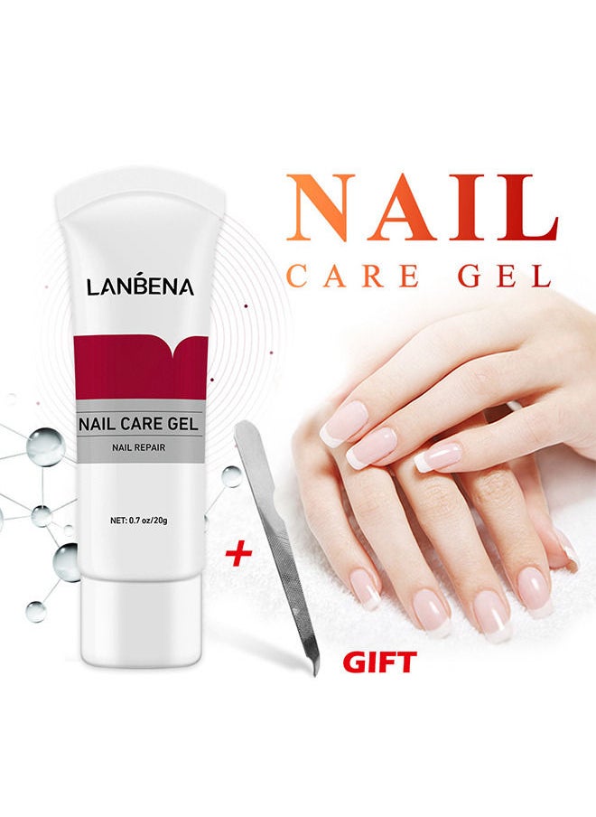 Nail Care Gel, Nail Repair, Nail Repair Cream To Restore The Appearance Of Discolored Or Damaged Nails (20g)