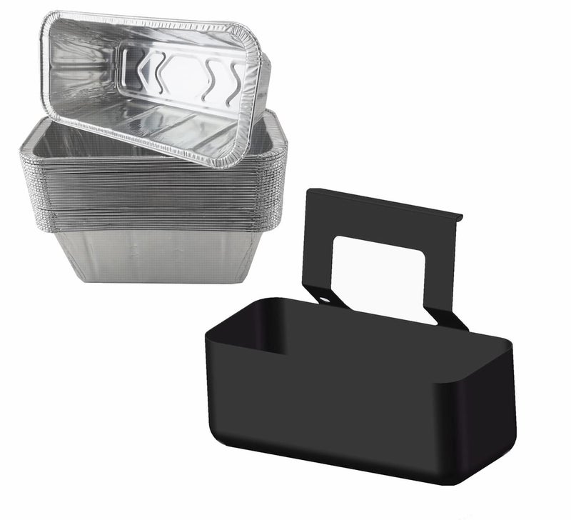 Firsgrill Professional Replacement Blackstone Griddle 17 22 28 30  36 inches Grease Cup Foil Tray pan BSL13