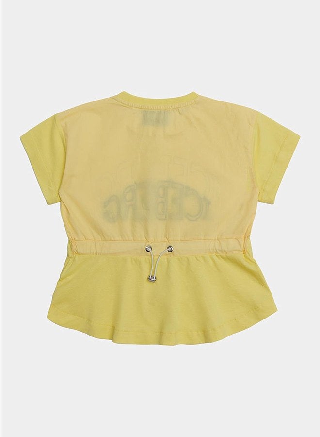 Iceberg Girl Yellow T-Shirt - Image 2