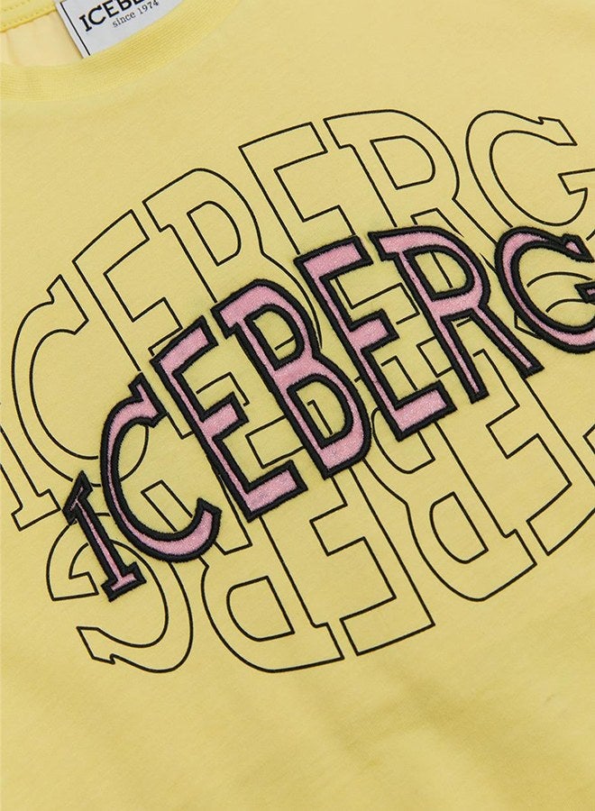 Iceberg Girl Yellow T-Shirt - Image 3