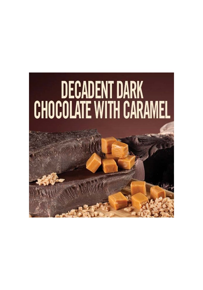 Natural Hot Chocolate Mix Variety Pack - Dairy-Free, Vegan Complete Mixes - Just Add Water - Pack of 2 (Classic Caramel Dark Chocolate & Double Dutch Dark Chocolate) 14 oz Each - Image 5