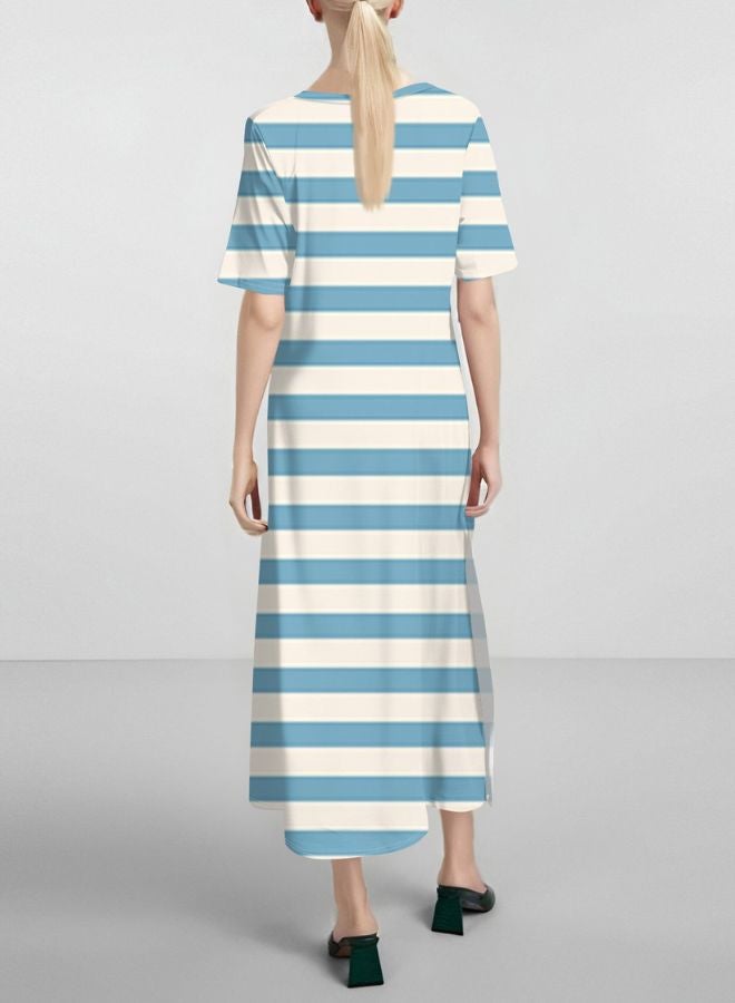 Tepveisoy Women's Fashion Summer Dresses Casual Beach Dresses One Piece Dress Slim Holiday Dress  - Image 2