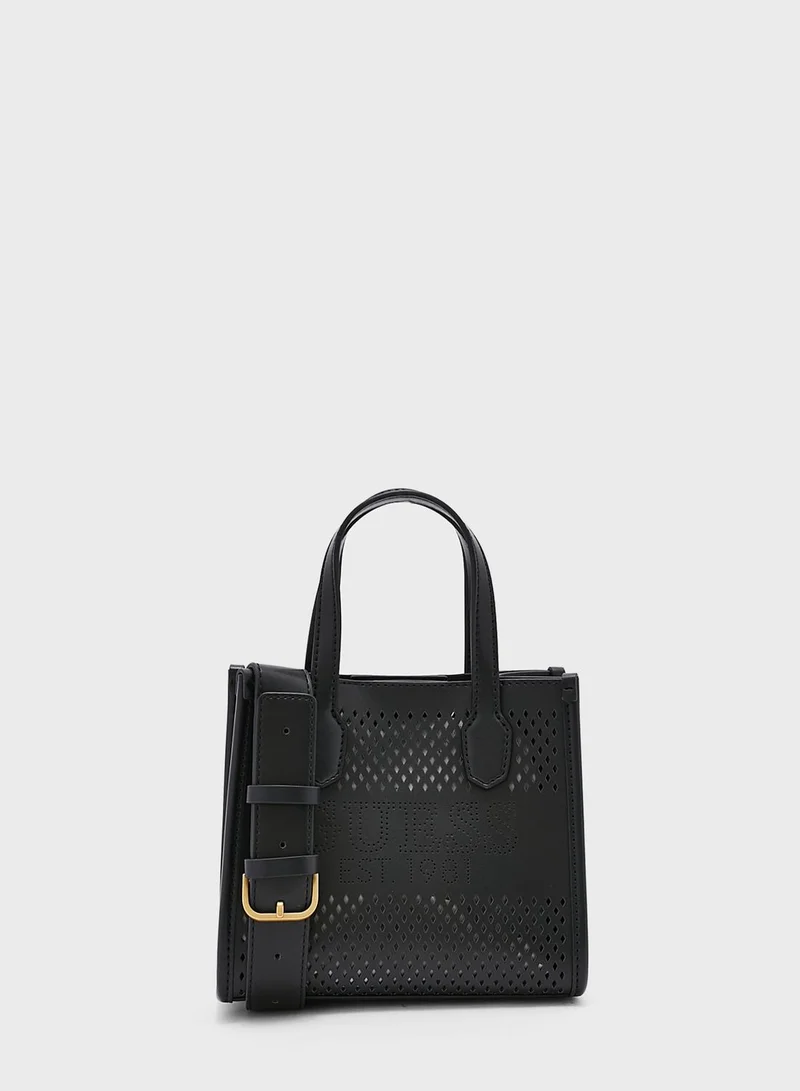 GUESS Katey Top Handle Tote Bag