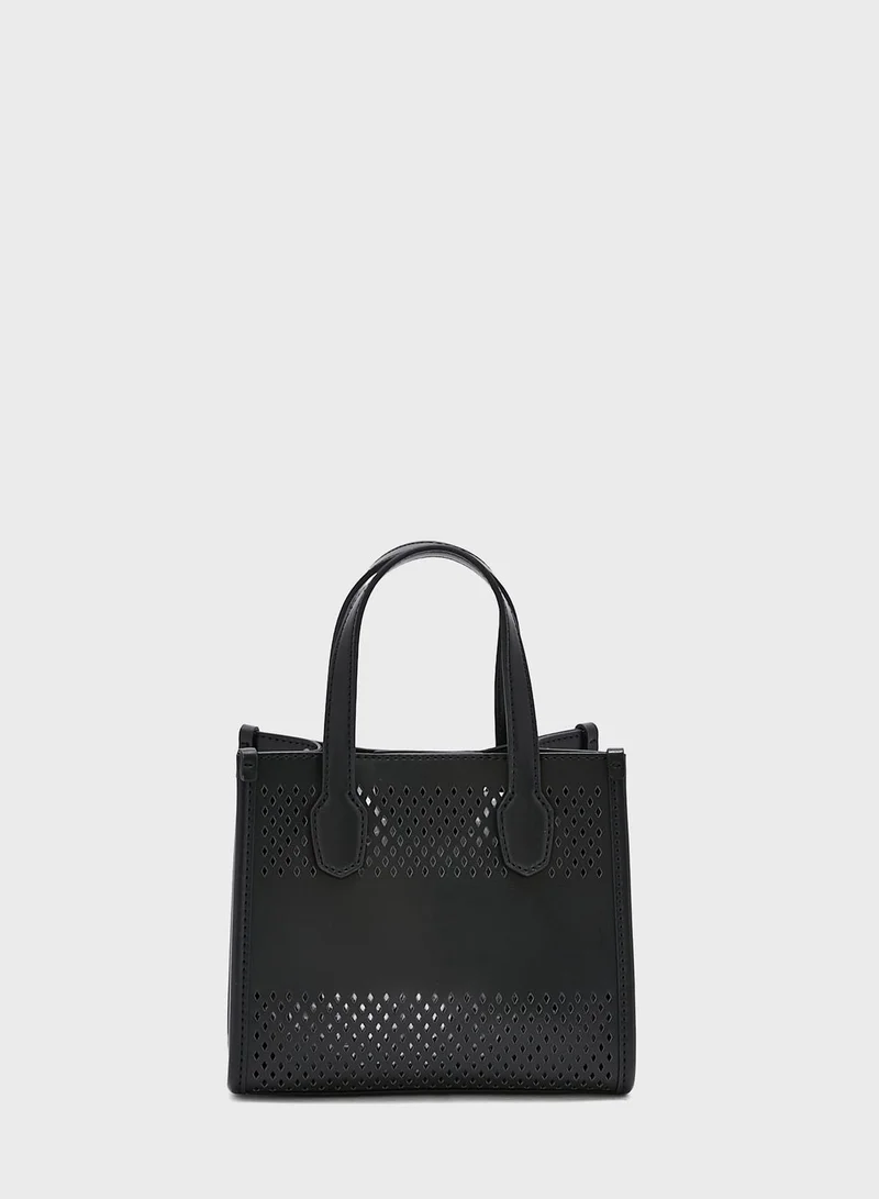 GUESS Katey Top Handle Tote Bag
