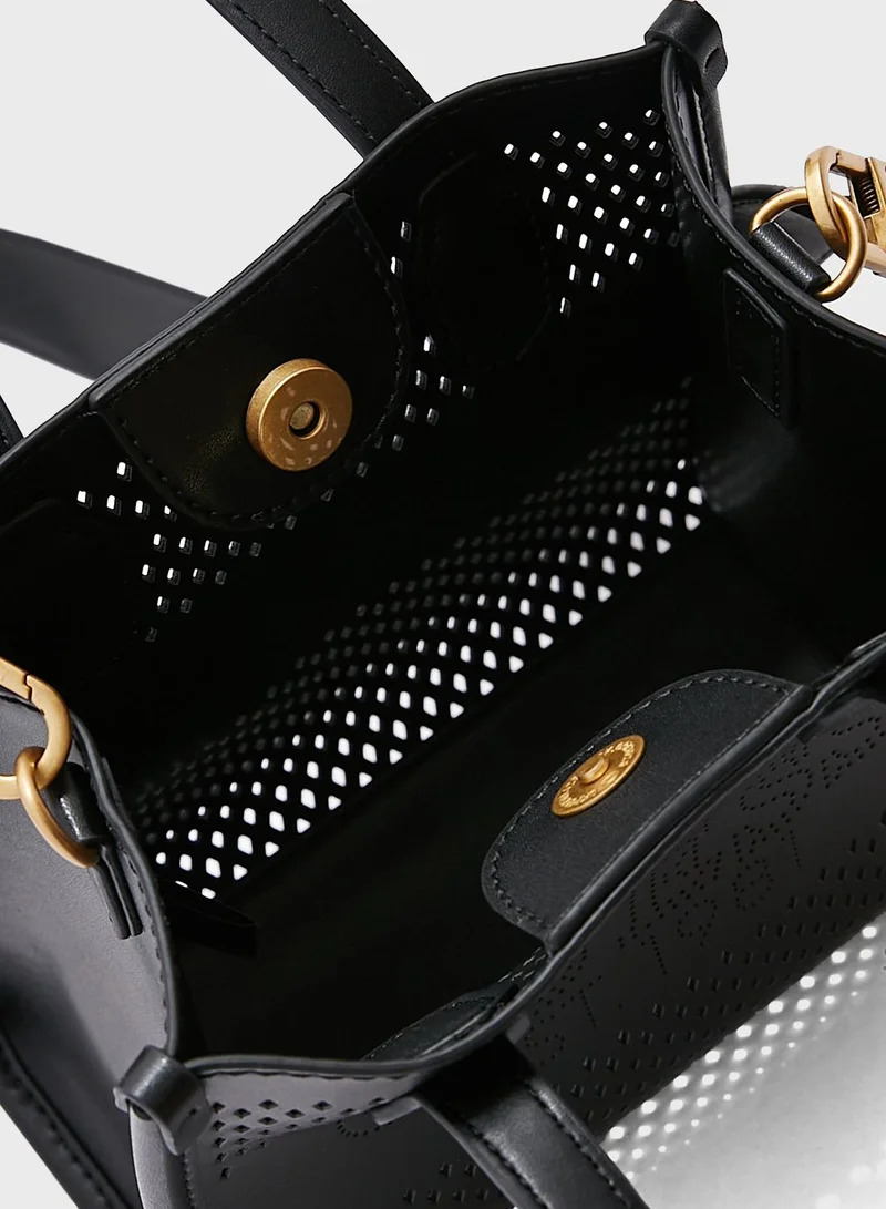 GUESS Katey Top Handle Tote Bag