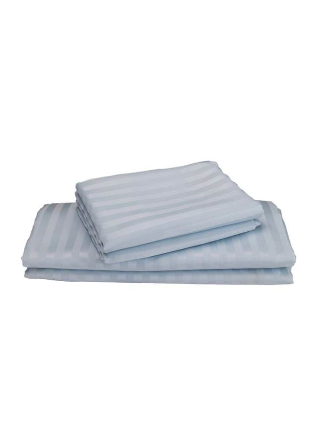Bcomfort ICE BLUE Fitted Stripe Bedsheet Set - Image 3