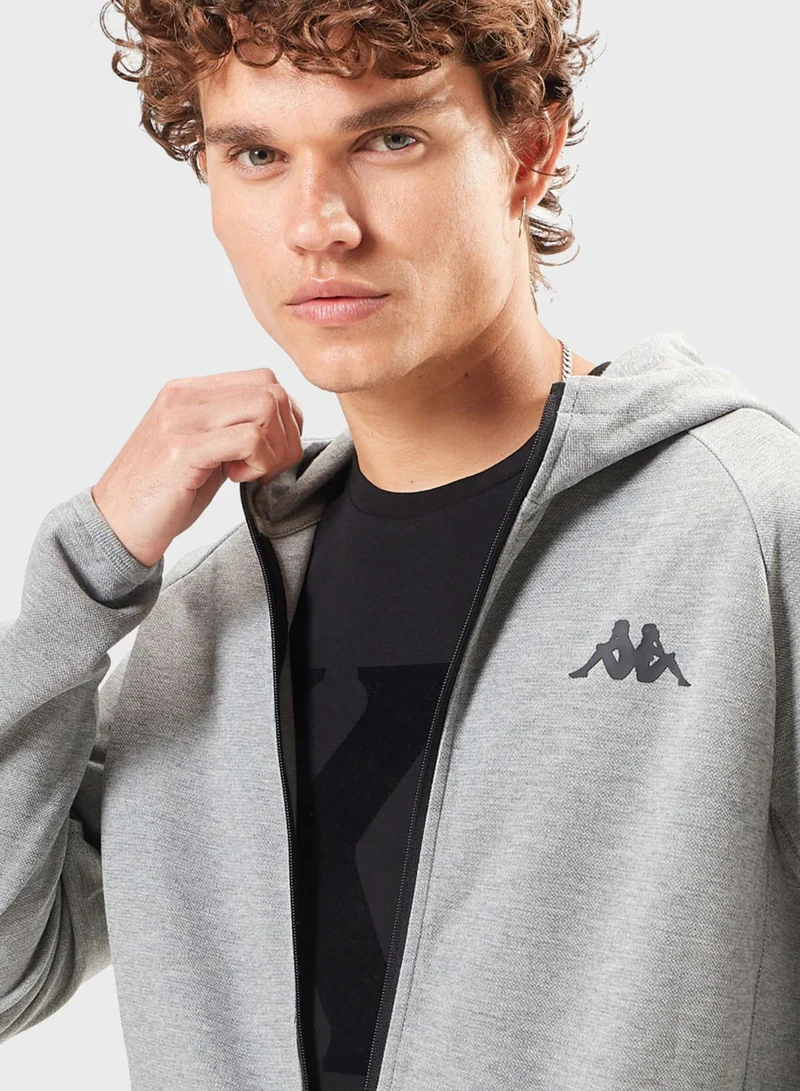 Kappa Logo Printed Jacket