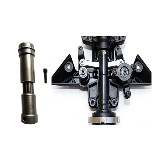 AFDHGS Upgraded Harden Steel Center Front Driveshafts for Traxxas UDR 8556 Unlimited Desert Racer Enhanced Durability Performance Black - Image 5