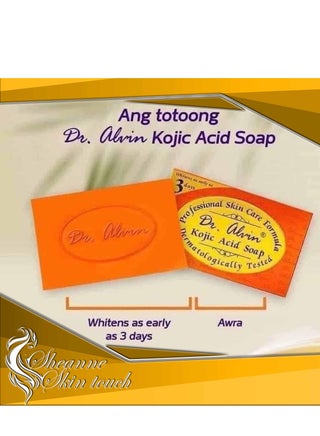 dr alvin glutathione soap price Dr. Pack of 3 Kojic Acid Skin Brightening Deep Cleansing Whitening Soap for Face and Body 135g Each | Best Qatar AOD 9604 (2mg) -