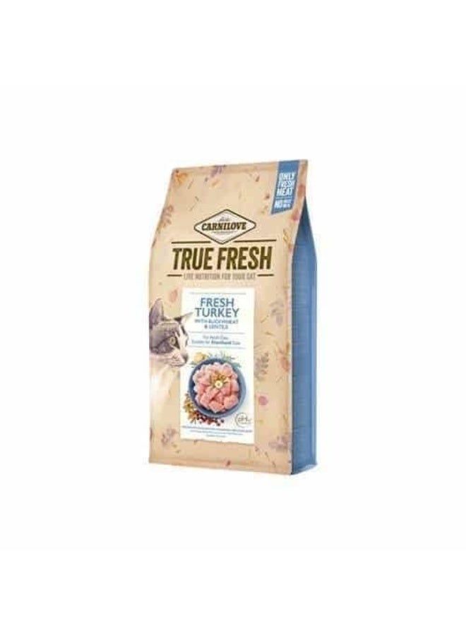 CARNILOVE True Fresh Cat Turkey, 4,8 KG
