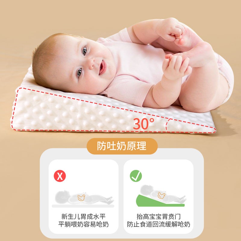 Baby Anti-Spitting Milk Sloping Mat Newborn Anti-Overflow Milk Sloping Side Lying Baby Anti-Choking Feeding Artifact Lactation Pillow - Image 3