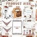 Jiytivity 62 Pcs Adopt a Horse Animal Party Favors Include 12 Mini Stuffed Horse 12 Boxes 12 Hats 12 Scarves 12 Cards 1 Adopt Sign 1 Fence for Adopt a Grassland Animal Party Favor Pet Birthday Supply Gifts - Image 4