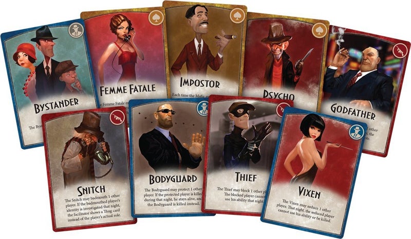 Tickles Mafia Vendetta Card Game Family and Kids Card Game (Ages: 15 Year & Up; Players: 7–17) - Image 3