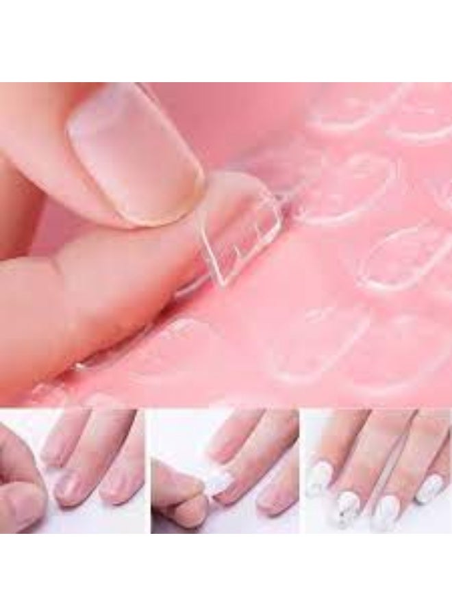 Generic Double-sided nail adhesive - clear nail adhesive - suitable for all types of artificial nails - 24 stickers  - Image 3