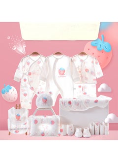 Beauenty 21pcs Newborn Baby Gifts Set Newborn Gifts Set Baby Girl Boys Gifts Premium Cotton Baby Clothes Accessories Set Fits Newborn To 3 Months  - Image 1