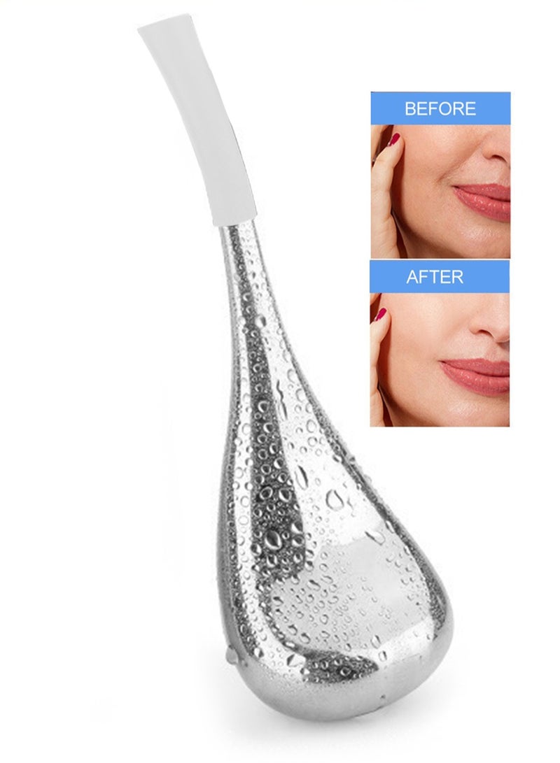 l&wen Ice Globe, Facial Skin Care Tool to Tighten Skin and Reduce Puffiness, for Face and Eyes, Stainless Steel Massager for Face and Eyes (1 PC) - Image 1