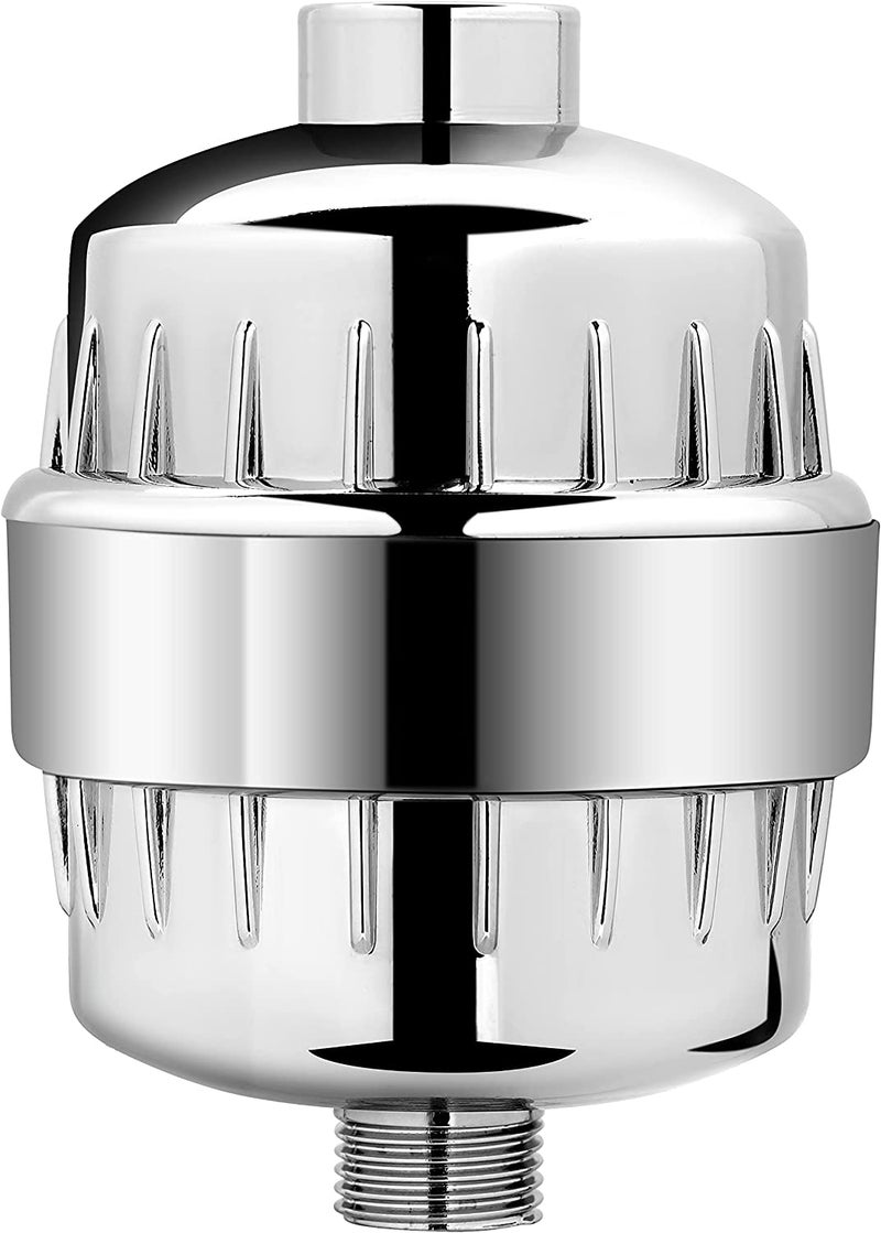 Multi-Stage Shower Filter w/ Replaceable Cartridge – Transform Itching, Eczema & Acne into Glowing Hair, Nails and Skin - Image 1
