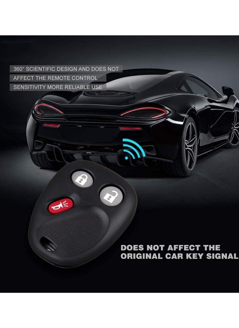 TLAXCA Pack of 2 Car Keyless Entry Remote Control Key Fob Fits for Chevrolet Silverado Equinos Suburban 2003-2006,Fits for Cadillac Escalade/GMC Yukon 2003-2006/Hummer H2 / Pontiac Torrent / Saturn Vue  - Image 5
