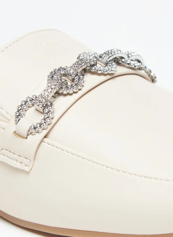 فلورا بيلا Women's Embellished Slip-On Mules