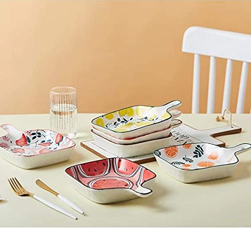 Primetan Ceramic Serving Dish Food Storage Container For KitchenHotelRestaurantBanquet and Daily UseTomato - Image 2